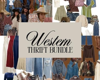 Western Thrift Bundle | Curated Clothing Mystery Box