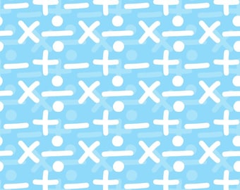Tela con símbolos matemáticos, dibujos animados de suma, resta y multiplicación, tela de puntos, tela para la vuelta al cole, tela para la sala de estudio, tela 100% algodón por medio metro.
