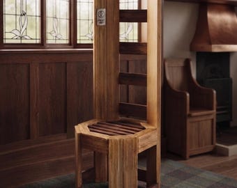 Modern Glasgow Chair Woodworking Plans | Architectural Furniture Design for Independent Builders | Conceptual DIY Furniture Guide