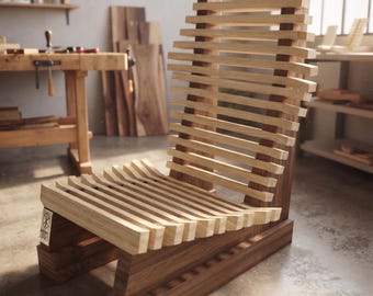 Fangio Chair: Architectural Furniture Concept & DIY Build Plan
