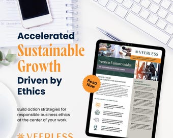 Ethical PR & Communications Firm Guide | Veerless Venture Guides | Sustainability Ethics PDF for Agencies