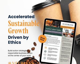 Ethical Coffee Shop Guide | Veerless Venture Guides | Sustainability Ethics PDF for Independent Cafe Owners