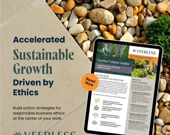 Ethical Landscaping Company Guide | Veerless Venture Guides | Sustainability Ethics PDF for Lawn & Landscape Firms