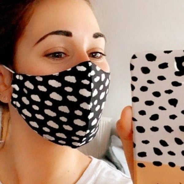 Face Mask Nose Wire for Women with Filter - Packs and Singles - For Glasses in UK - 100% Cotton Reusable - SAME Day Despatch Facemask