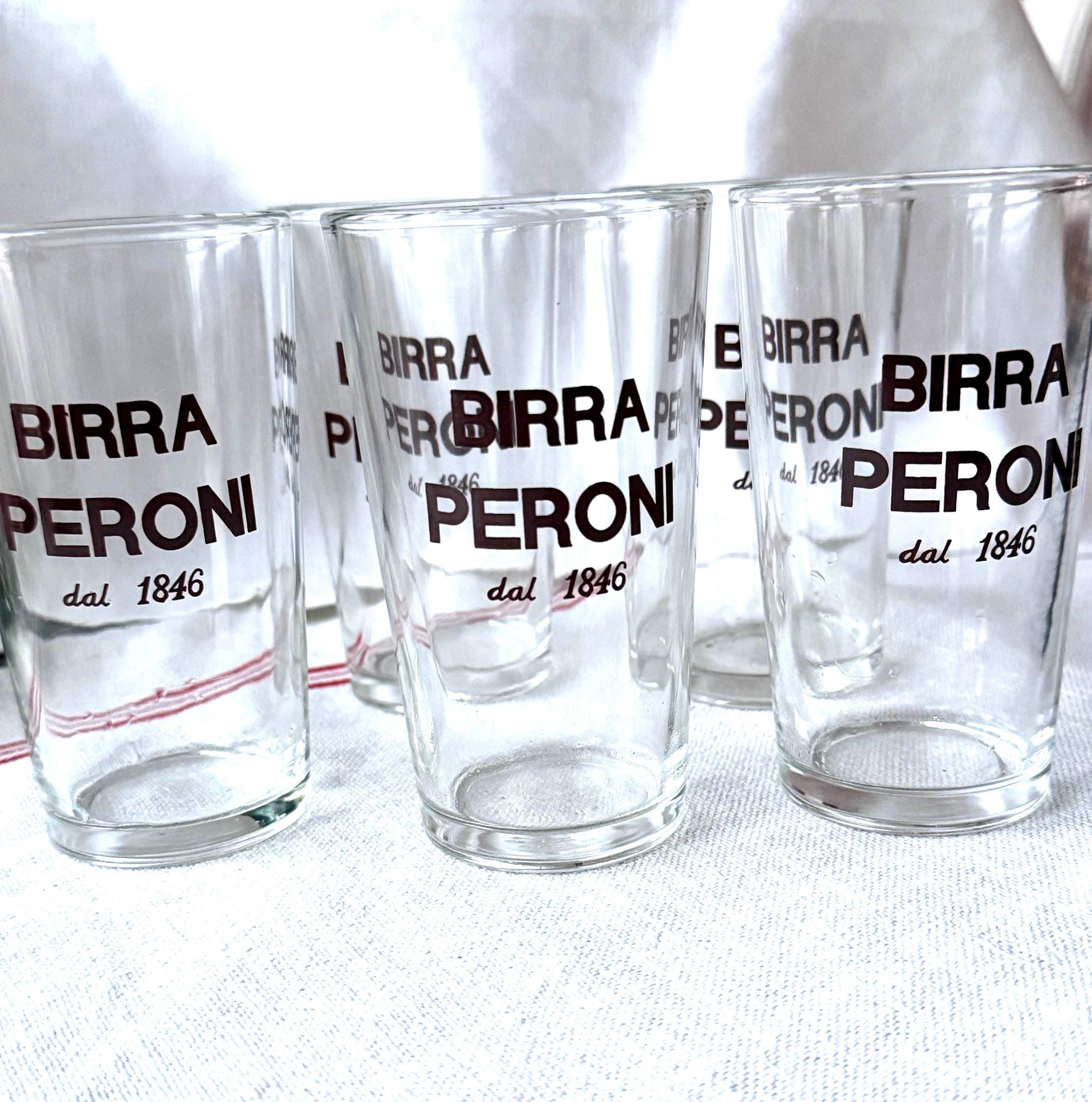 Peroni beer glass - Etsy 日本