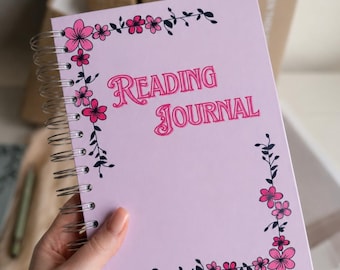 The Ultimate Reading Journal | 50 Reviews | Reading Tracker | Book Lover Gift | Booktok Inspired