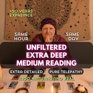 Same Hour Extra Deep Psychic Reading | Real Medium Insight