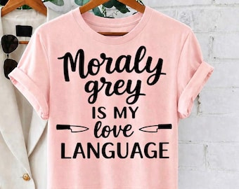 Morally Grey Love Language SVG | Dark Romance Reader Book Lover (Digital Download)
