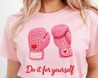 Embroidered PNG, Motivational Quote Shirt Design, Retro Style (Digital Download)