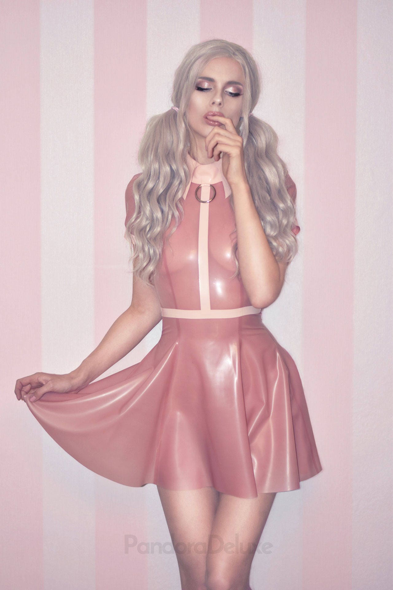 Emily Latex Dress Pandora Deluxe - Etsy
