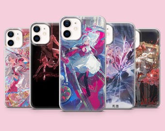 Wuthering Waves Phone Case Carlotta Youhu Cover for iPhone 17Pro Max, 16, 16Pro, 15, 14, 13, 12, Samsung S26, S24 S25, A56, Pixel 10A