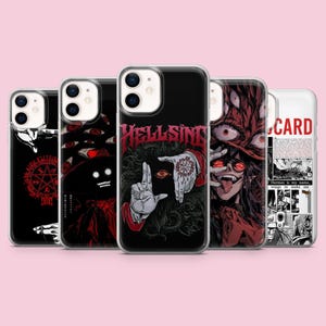 Hellsing Phone Case Horror Manga Cover for iPhone 17Pro Max, 16, 16Pro, 15, 14, 13, 12, Samsung S26, S25, A56, Pixel 10A, 9Pro