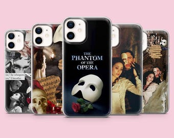 Phantom Opera Phone Case Broadway Aesthetic Cover for iPhone 17Pro Max, 16, 16Pro, 15, 14, 13, 12, Samsung S26, S25, A56, Pixel 10A