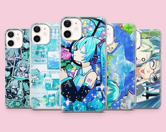 Voicaloid Phone Case Hatsune Miku Cover for iPhone 17Pro Max, 16, 16Pro, 15, 14, 13, 12, Samsung S26, S24 S25, A56, Pixel 10A, 9Pro