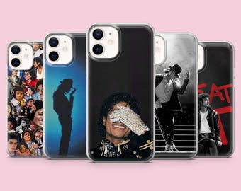 Michael Jackson Handyhülle MJ Cover für iPhone 17Pro Max, 16, 16Pro, 15, 14, 13, 12, Samsung S26, S25, A56, Pixel 10A, 9Pro