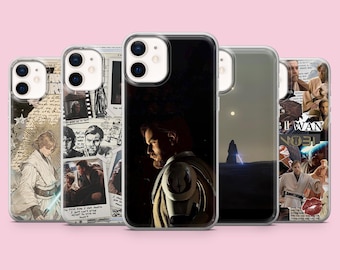 Obi-Wan Kenobi Phone Case Star wars Master Cover for iPhone 17Pro Max, 16, 16Pro, 15, 14, 13, 12, Samsung S26, S24 S25, A56, Pixel 10A, 9Pro