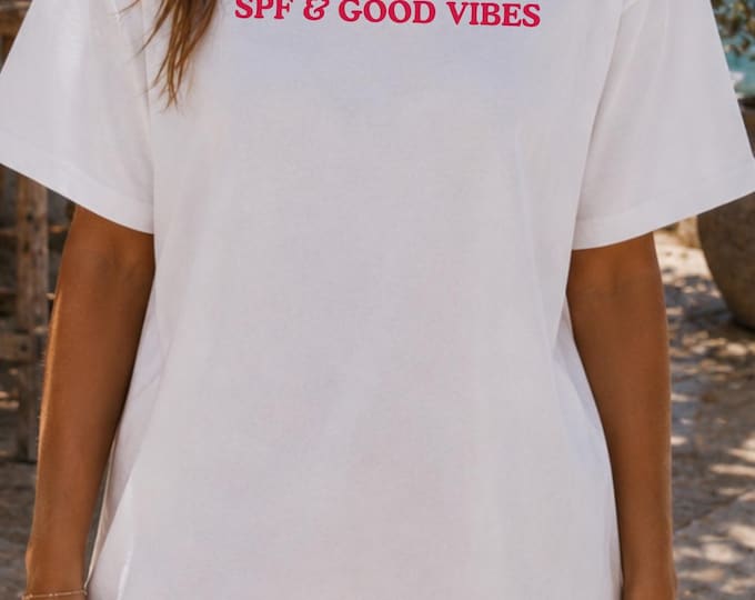 SPF & Good Vibes| T-shirt