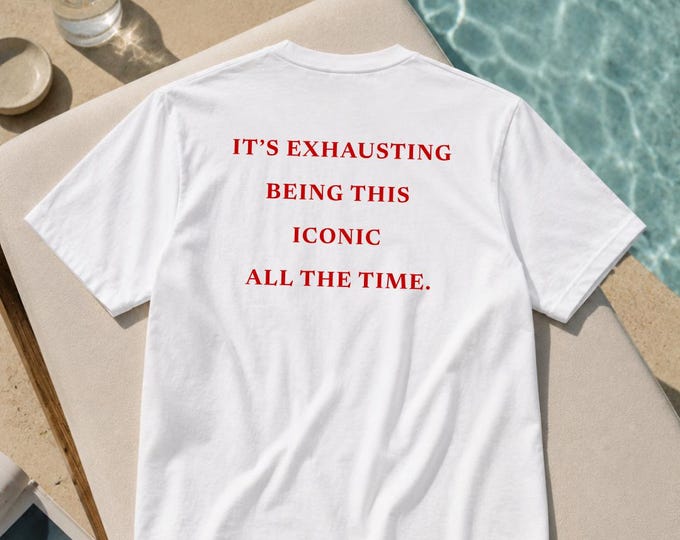Iconic Graphic Tee | Relaxed Fit, Everyday Casual Wear