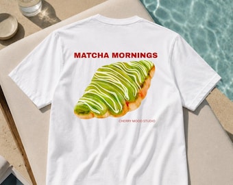 Matcha Morning Pastry Tee | T-Shirt