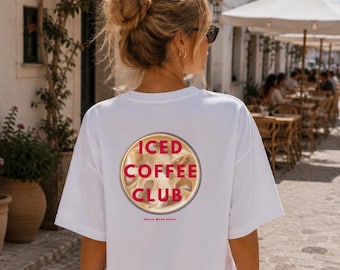 Iced Coffee Club Tee | luxe T-Shirt