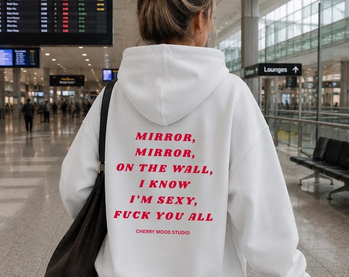 Mirror Mirror Text | Hoodie
