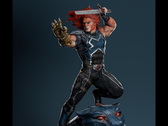 A hand-painted, 3D-printed retro superhero sculpture that bridges maker-culture craft with pop culture — each piece has the visible personality of someone who actually painted it.