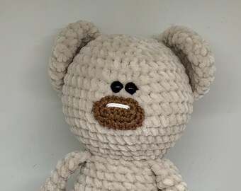 Crochet animal, bear, cuddly toy