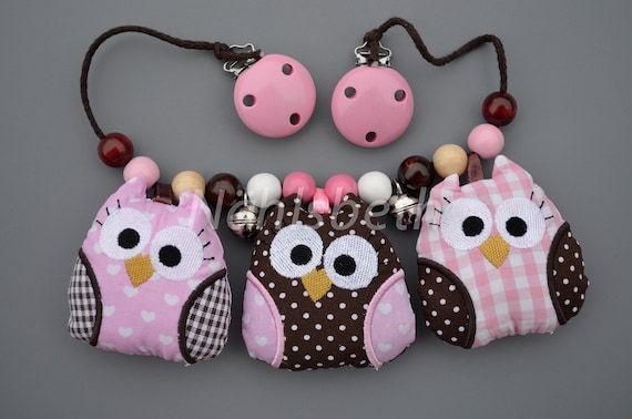 Pushchair chain Owls - The ORIGINAL -