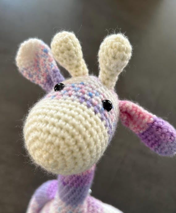 crochet animal, giraffe