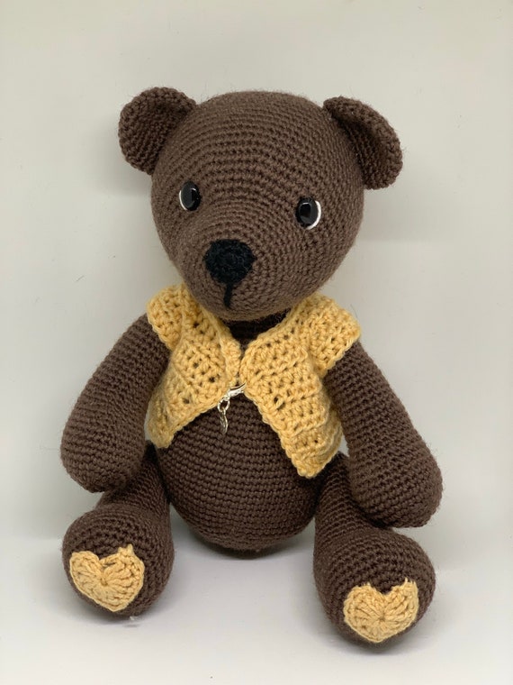 Crochet animal, bear