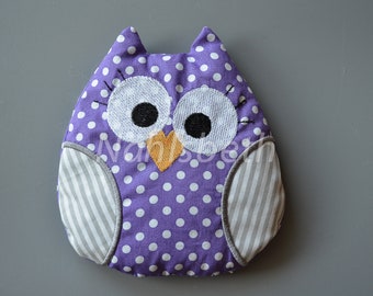 Owl cherry pillow