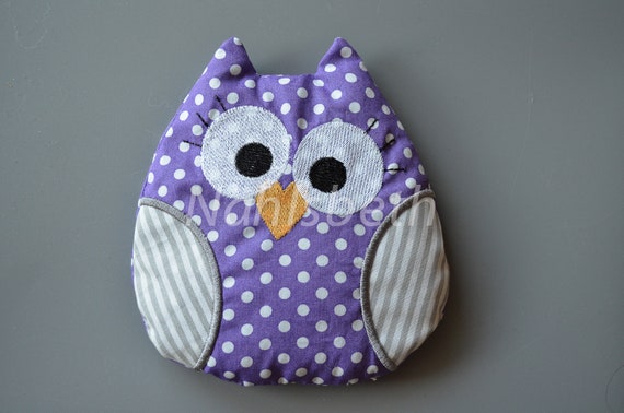 Owl cherry pillow