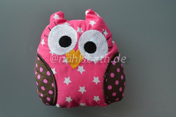 Owl cherry pillow