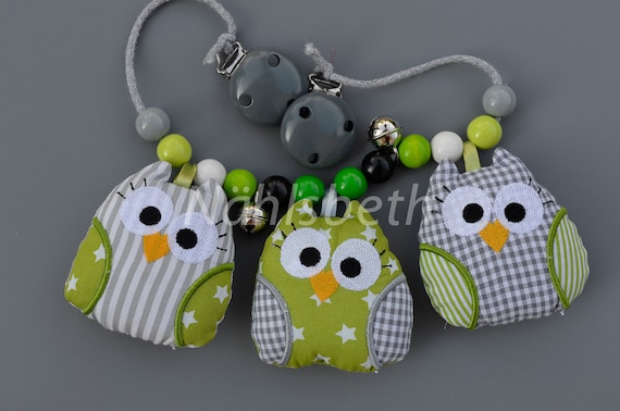 Pushchair chain Owls - The ORIGINAL -