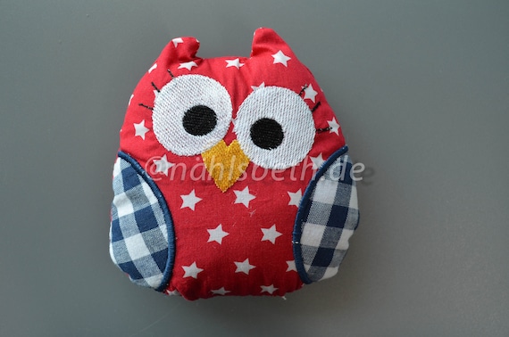 Owl cherry pillow