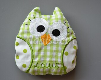 Owl cherry pillow