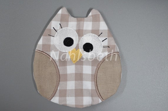 Owl cherry pillow