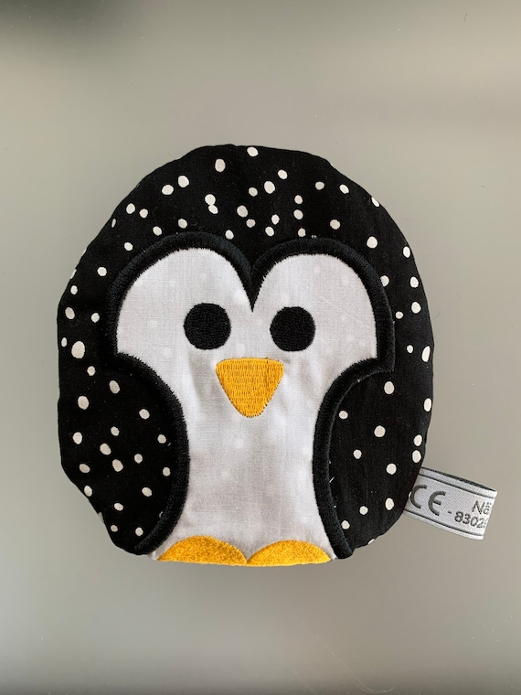 Penguin cherry pit pillow Kirschkern-, Körnerkissen