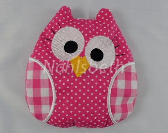 Owl cherry pillow Kirschkern-, Körnerkissen