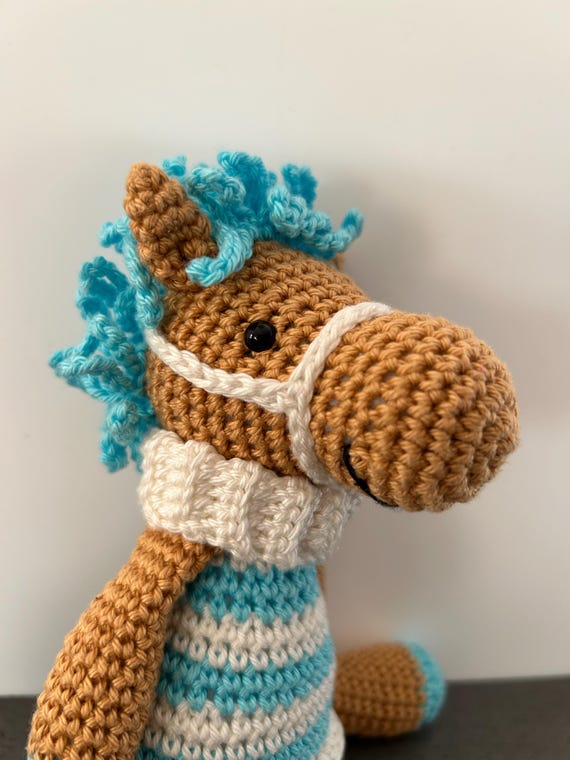 crochet animal, horse