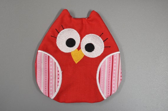 Owl cherry pillow