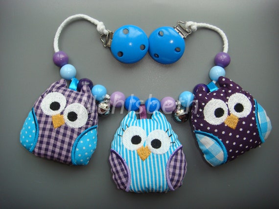 Pushchair chain Owls - The ORIGINAL -