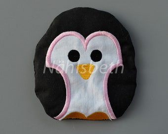 Penguin cherry pit pillow Kirschkern-, Körnerkissen