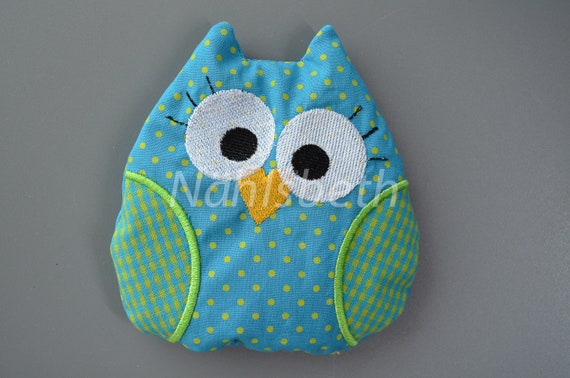 Owl cherry pillow