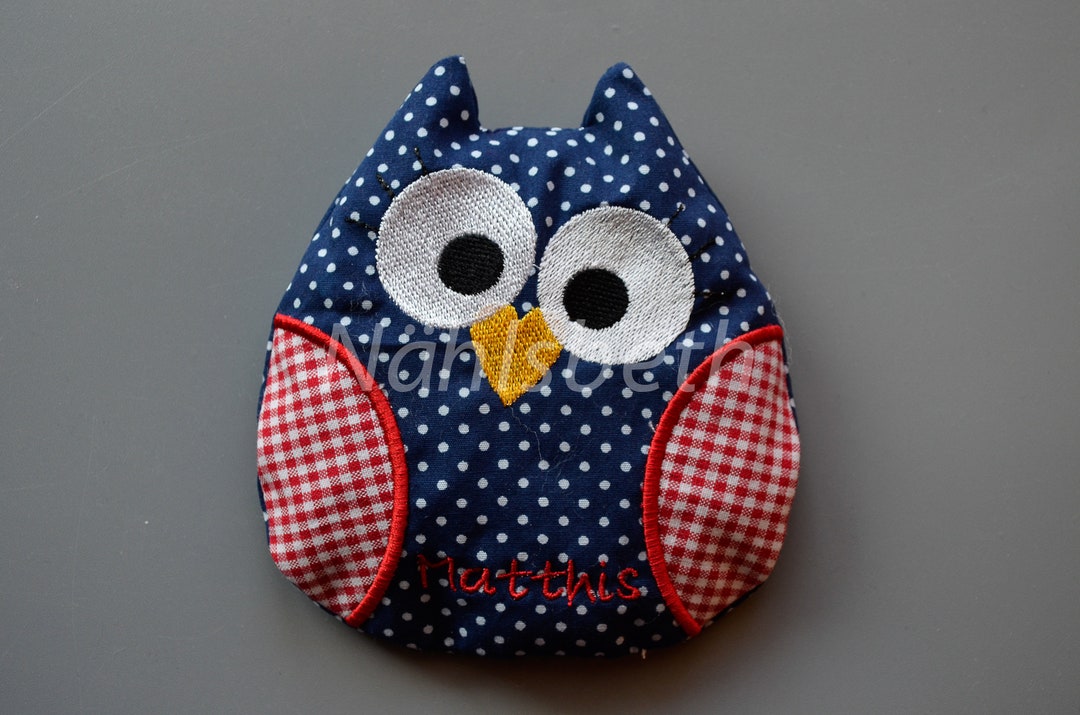 Babyjem Eule Kirschkernkissen - Wärmekissen Für Babys In Dunkelrosa