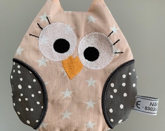 Owl cherry pillow