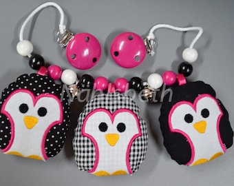 Kinderwagenkette Pinguine - Das ORIGINAL -