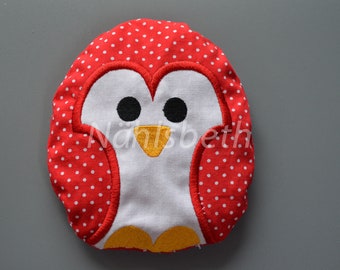 Penguin Cherry Pit Pillow