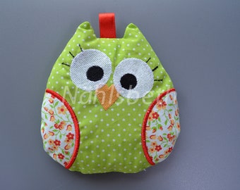 Owl cherry pillow