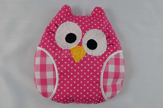 Owl cherry pillow